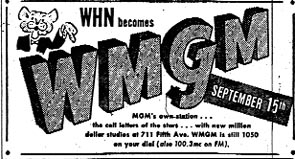WHN to WMGM